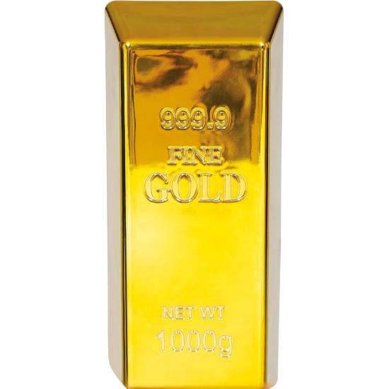 Lingote de Oro de Mentira (16x4.5 cm)