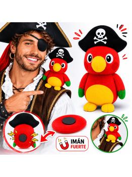 Loro para Hombro con Imán para Disfraz de Pirata