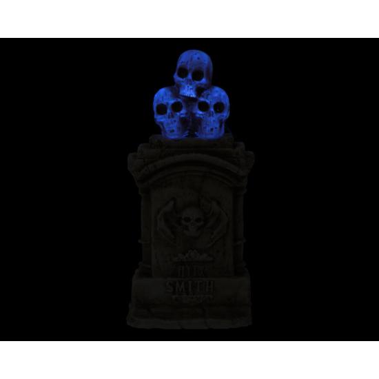 Lápida 84 cm con Luz, Sonido y Movimiento - Decoración de Halloween