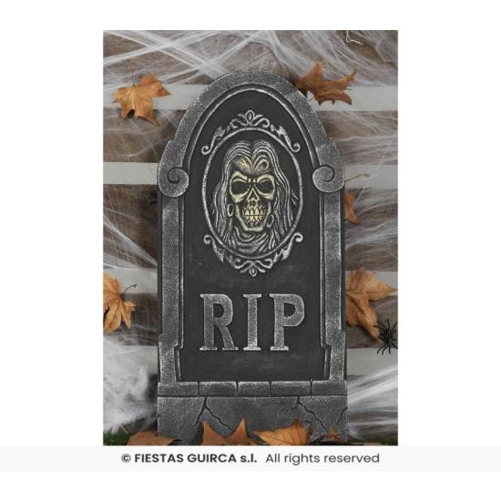 Lápida RIP Decorativa 33 x 65 cm