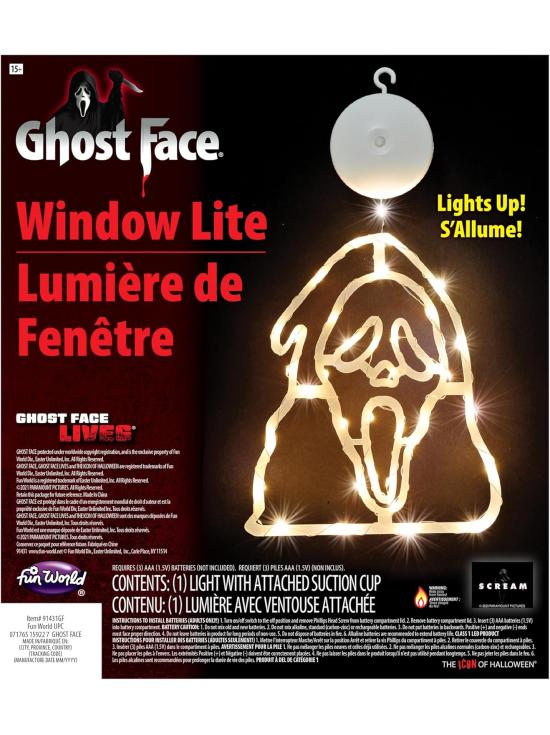 Luces para ventanas GhostFace