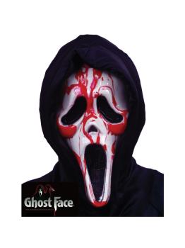 Máscara Máscara Ghost Face Sangrante con bomba
