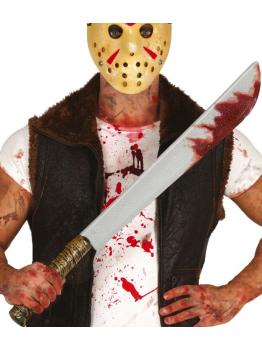 Machete sangriento 74 cms