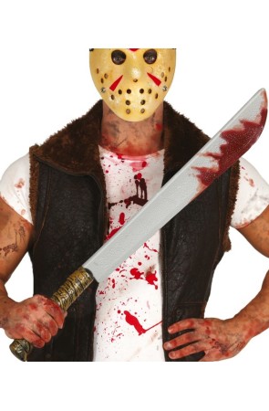 Machete sangriento 74 cms