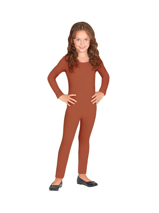 Maillot infantil color Marrón