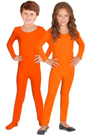 Maillot infantil color Naranja