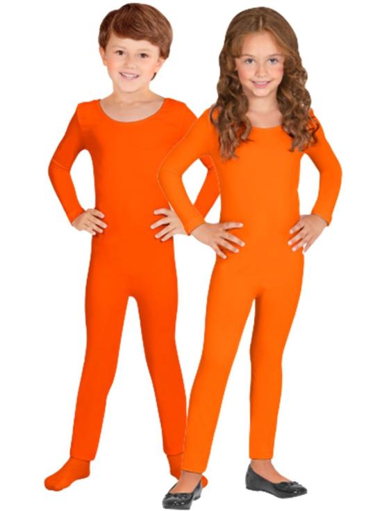 Maillot infantil color Naranja