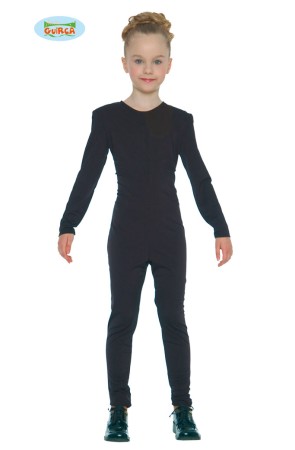 Maillot infantil Negro.