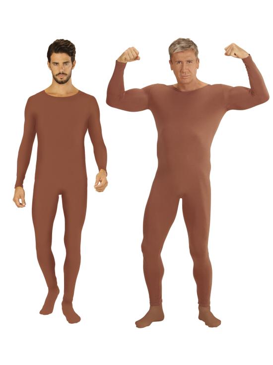 Malla de Cuerpo Entero Marrón para Hombre