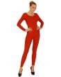 Body para mujer Rojo