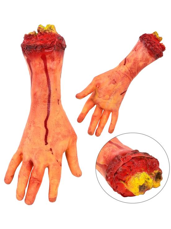 Mano Amputada a Tamaño Real – Accesorio de Terror para Halloween y Escaparates