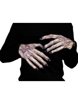Manos de Zombie Latex para adulto,