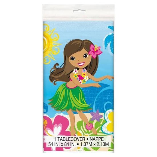 Mantel de Plastico Hawaiano 1.37 m x 2.13 m