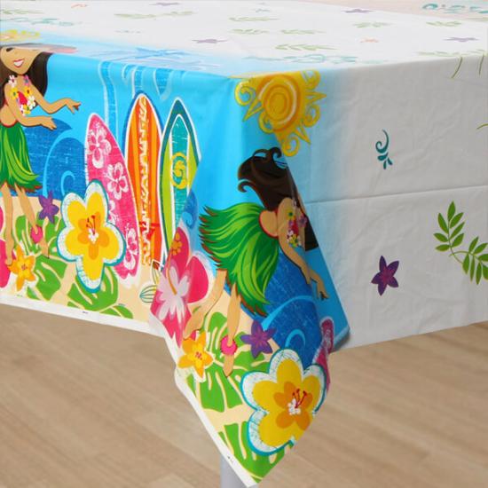 Mantel de Plastico Hawaiano 1.37 m x 2.13 m