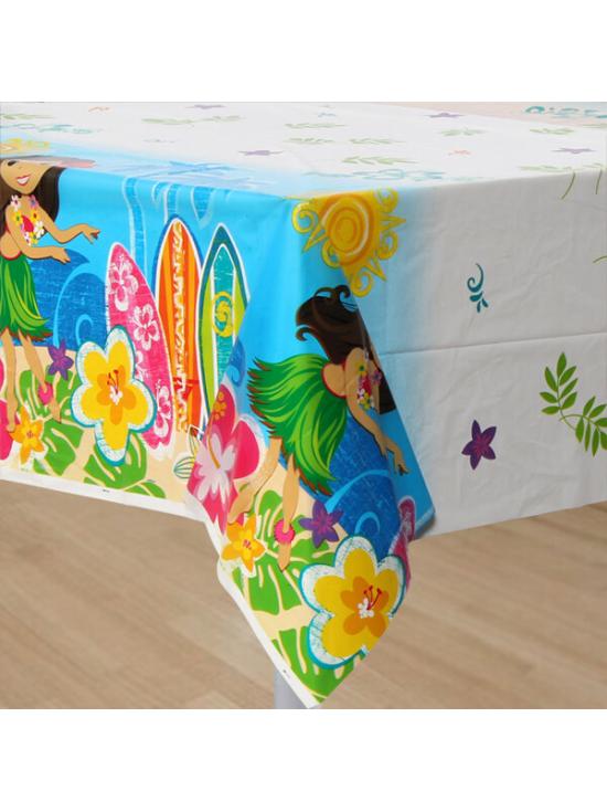 Mantel de Plastico Hawaiano 1.37 m x 2.13 m