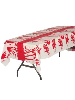 Mantel Sangriento de Plástico 135 x 270 cms