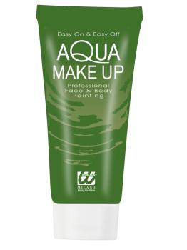 Maquillaje al Agua verde en tubo 30 ml