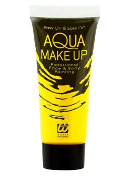 Maquillaje Amarillo  Fluorescente en Bote 30ml