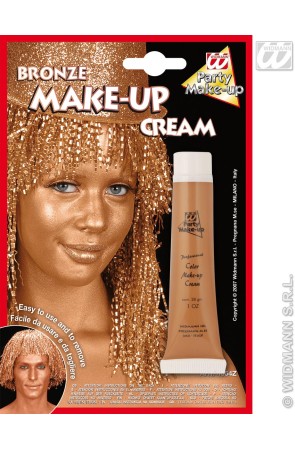 Maquillaje Color Bronce para disfraces.