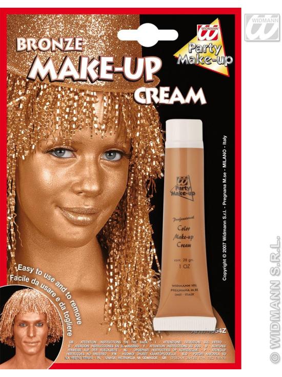 Maquillaje Color Bronce para disfraces.