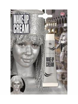 Maquillaje Color Plata para disfraces.