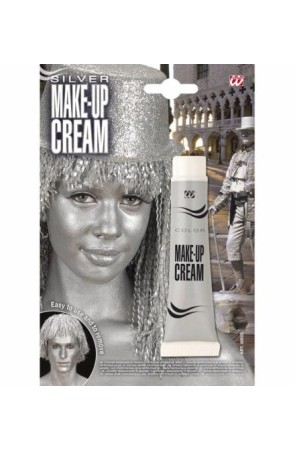 Maquillaje Color Plata para disfraces.