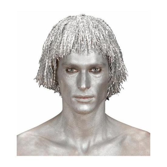 Maquillaje Color Plata para disfraces.