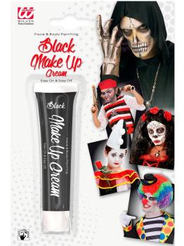 Maquillaje crema facial color  Negro