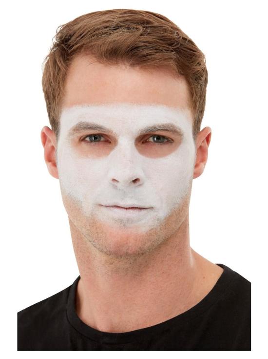 Maquillaje día de los Muertos Azul