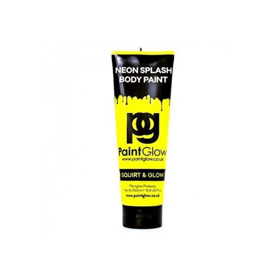 Maquillaje Facial & Cuerpo Fluorescente Oscuridad Amarillo Maquillaje Facial & Cuerpo Fluorescente Oscuridad Amarillo