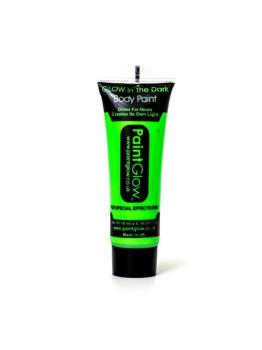 Maquillaje Facial & Cuerpo Fluorescente Oscuridad Verde