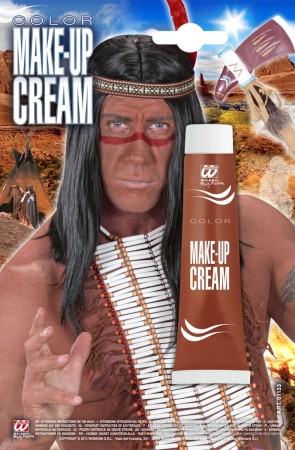 Maquillaje Marrón facial en tubo indios