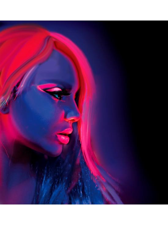 Maquillaje Rosa Fluorescente en Bote 30 ml