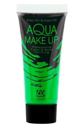 Maquillaje Verde Fluorescente en Bote 30ml
