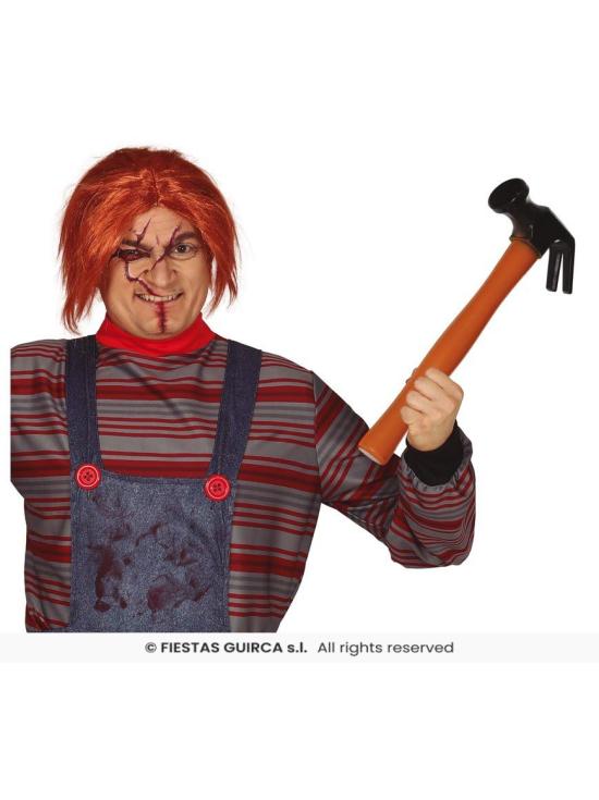 Martillo de Juguete 40 cm para Disfraces y Halloween