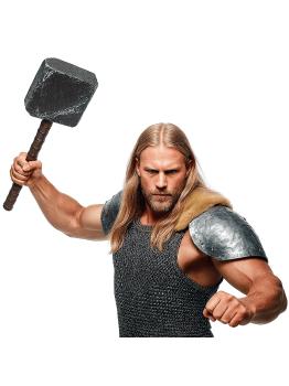 Martillo Vikingo de 53 cm - Complemento Épico para tu Disfraz