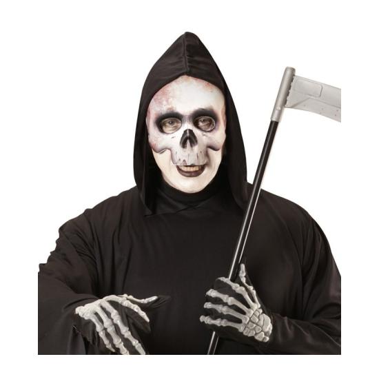 Mascara calavera sin mentón tejido Mascara calavera sin mentón tejido