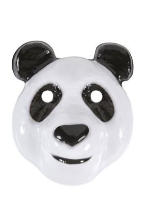 Mascara panda plástico