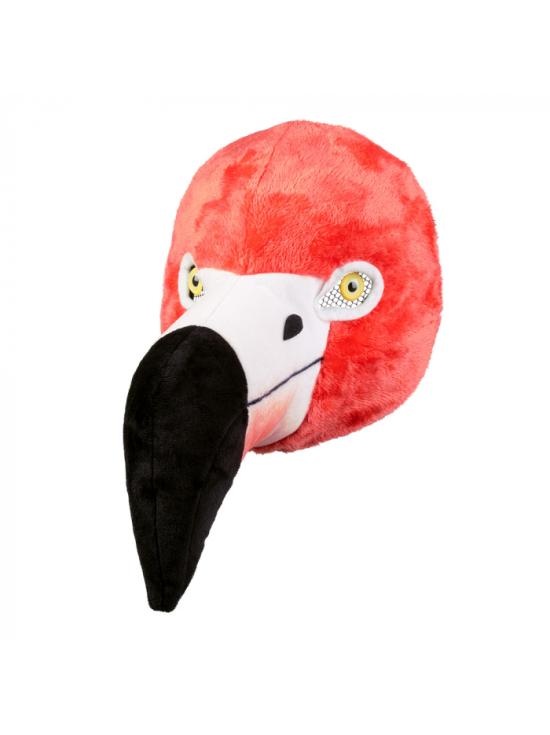 Mascarilla de peluche Flamenco