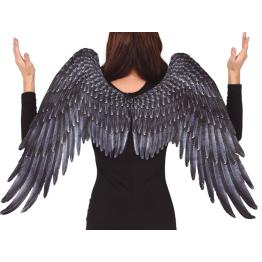 Maxi Alas negras de ángel 105 X 45 Cms