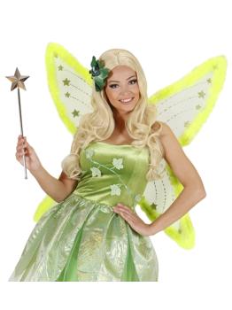 Maxi Alas Verde Campanilla con Glitter