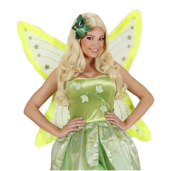 Maxi Alas Verde Campanilla con Glitter