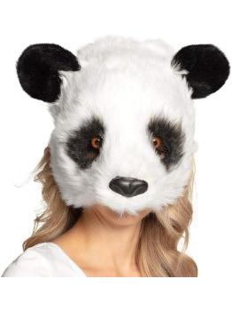 Media máscara de peluche de Panda