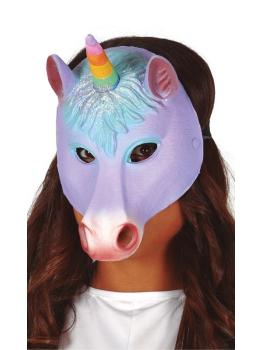 Media Máscara Unicornio Fantasia