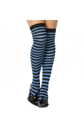 Medias Azules y Negras.