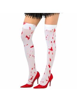 Medias Blancas con Sangre