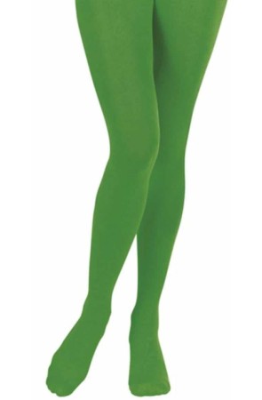 Medias verdes de Licra