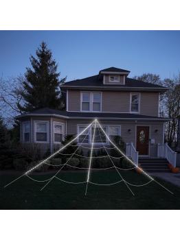Mega telaraña luminosa para jardín (5,69 m)