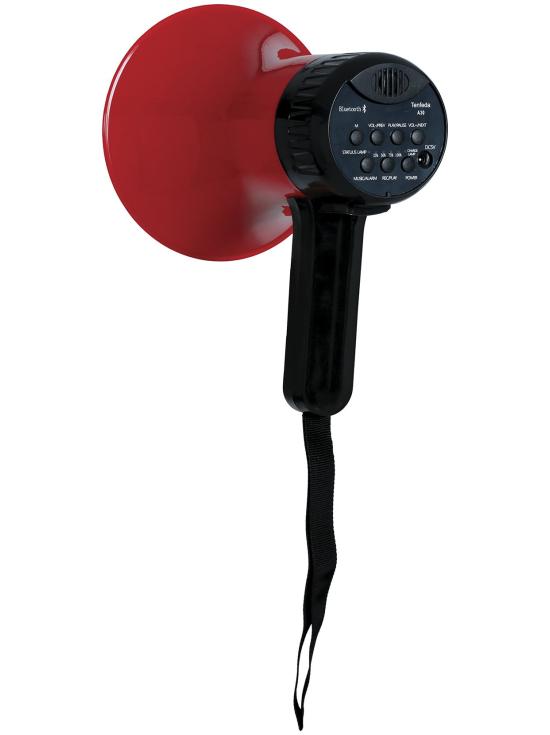 Megáfono Multifunción Rojo