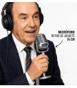 Micrófono retro para disfraces de cantante y rockero